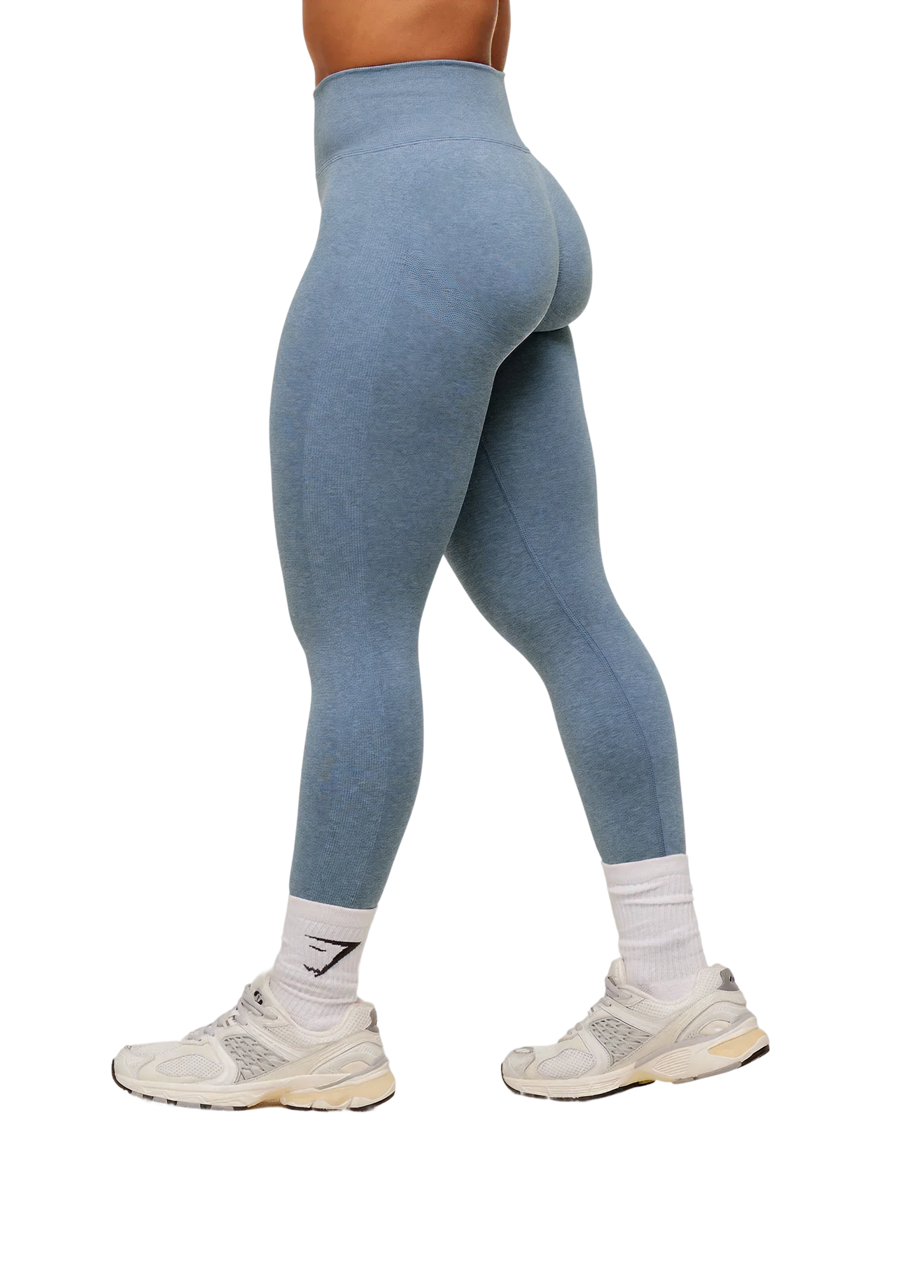 Worn Blue Lift Seamless Leggings Gymshark Aretae