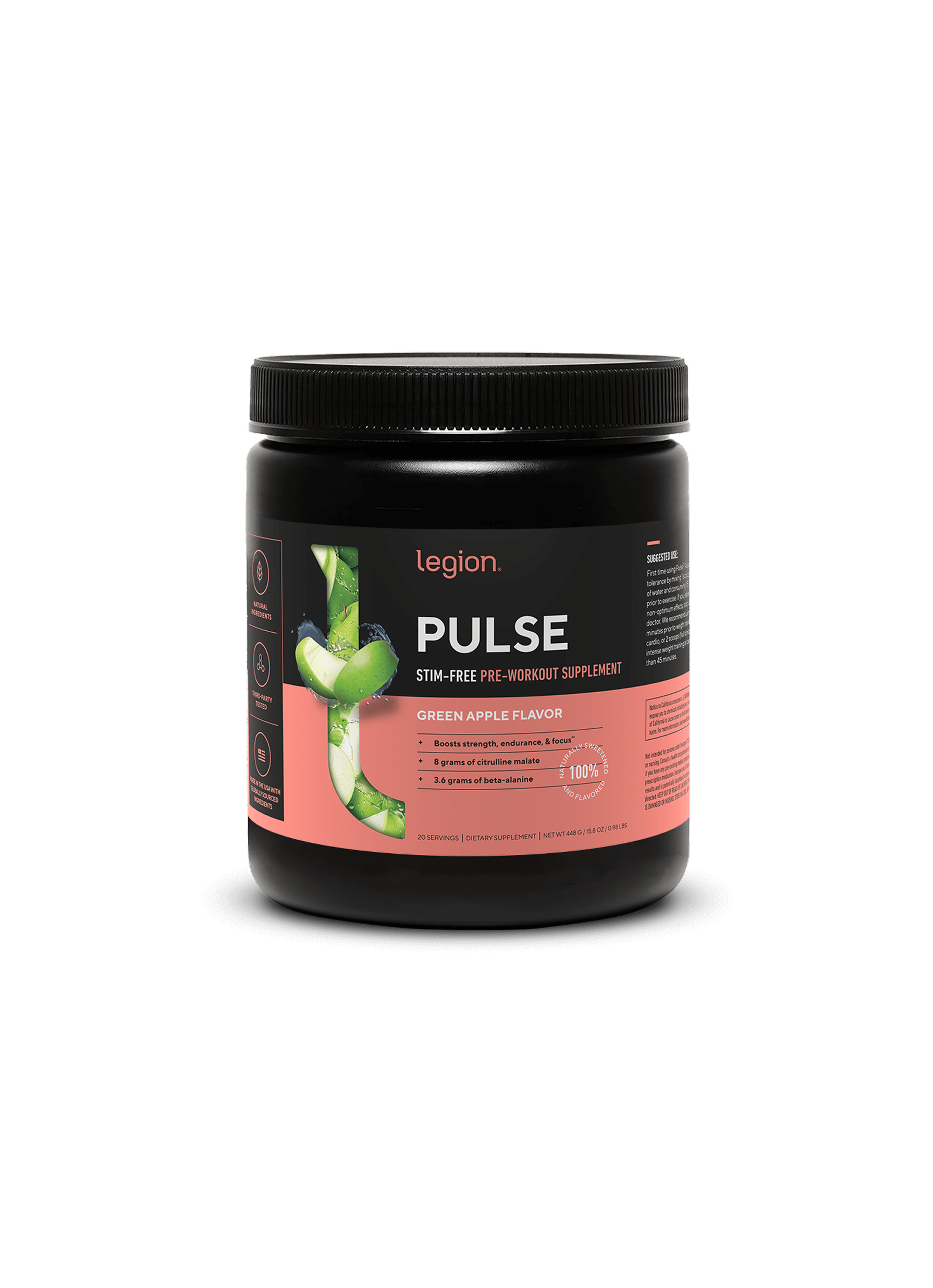 Green Apple Pulse Stim Free Legion Aretae
