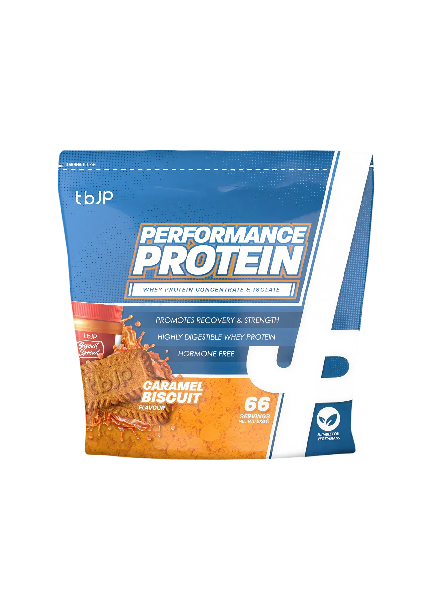 Caramel Biscuit Performance Protein Tbjp Aretae